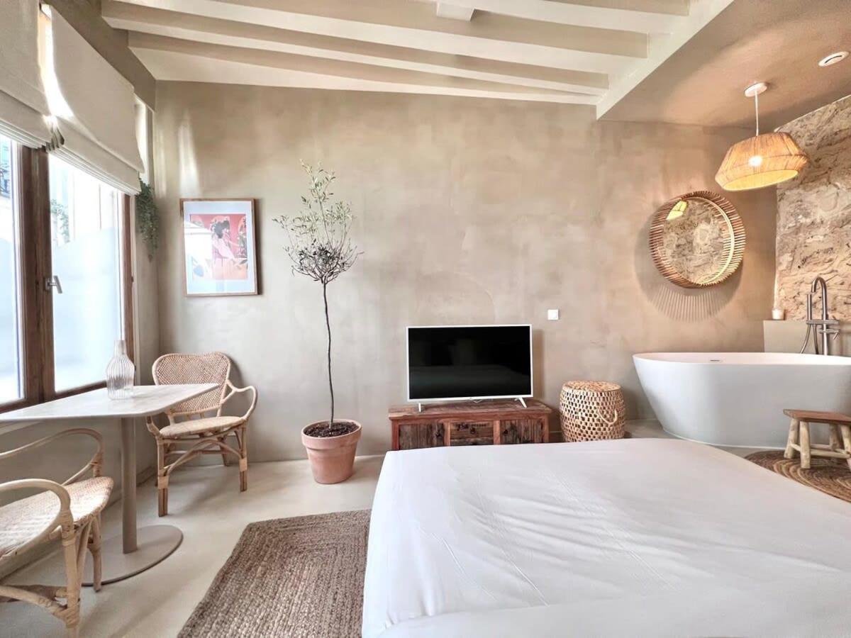 Studio De Charme Pour Un Sejour En Amoureux - 2P - Flat-Guest Paris Exterior photo